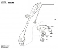 Bosch 3 600 HA5 001 Art 23-28 Lawn Edge Trimmer 230 V / Eu Spare Parts